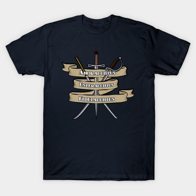 Nerdy Tee - Knights of the Cross T-Shirt by KennefRiggles